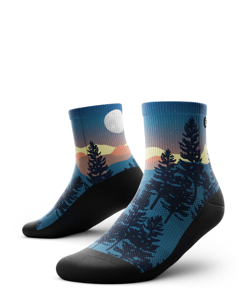 Bright Night Quarter Sock
