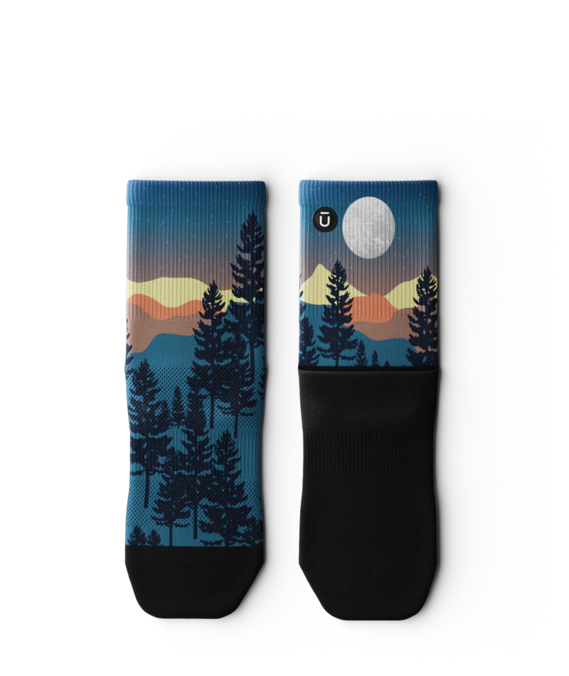 Bright Night Quarter Sock
