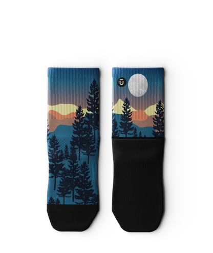 Bright Night Quarter Sock