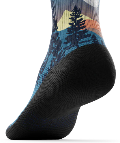 Bright Night Quarter Sock
