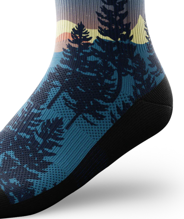 Bright Night Quarter Sock