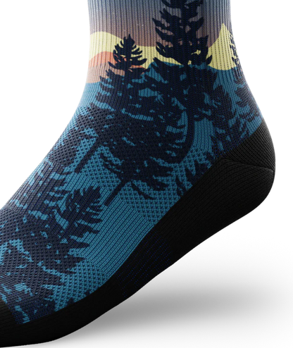 Bright Night Quarter Sock