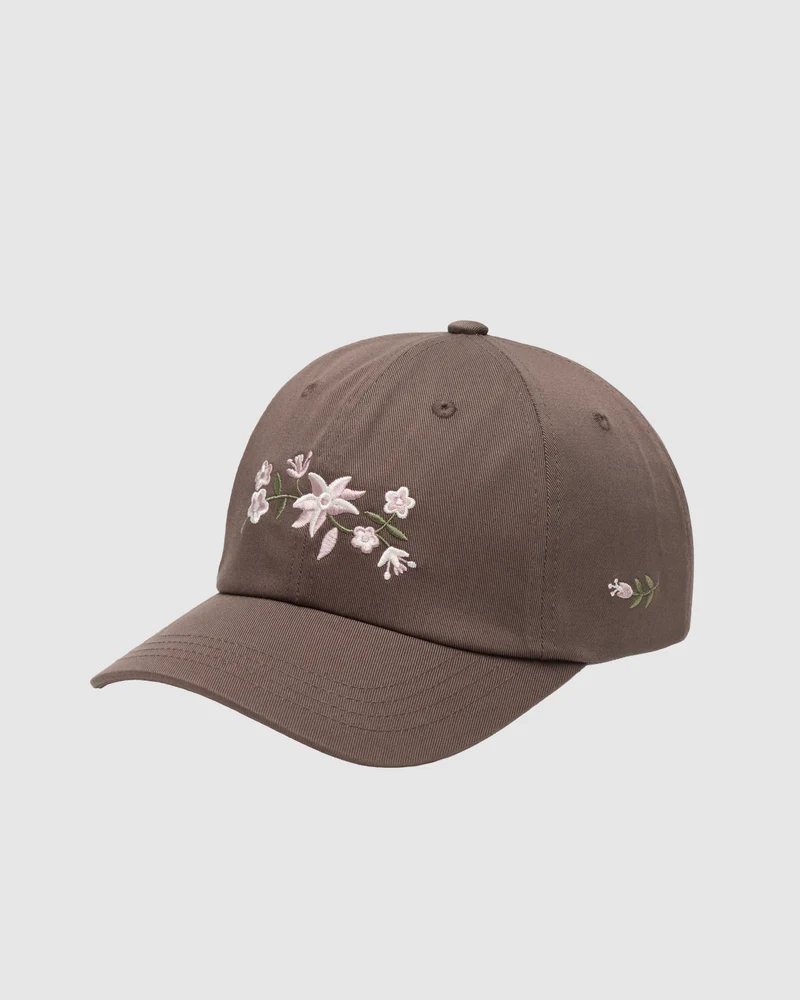 Vine Floral Peak Hat