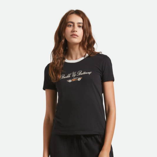 Buckle Up Fitted Crew Tee