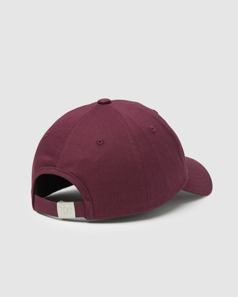 Understory Peak Hat - 5743 Deep Burgundy / Warm Oak