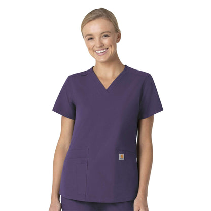 .Multi Pocket V-Neck Top
