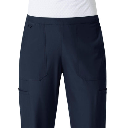 .Flat Front Straight Leg Pant - NVY - Navy