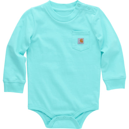 Long-Sleeve Pocket Bodysuit