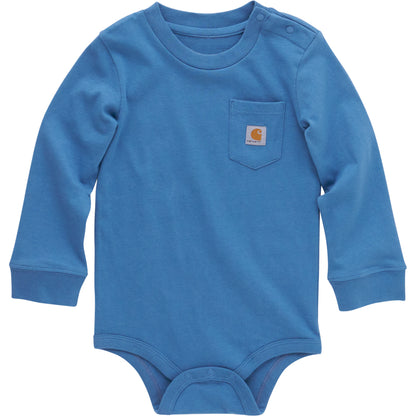Long-Sleeve Pocket Bodysuit
