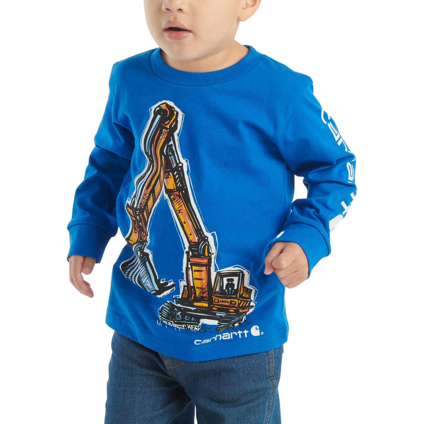 Long-Sleeve Construction T-Shirt