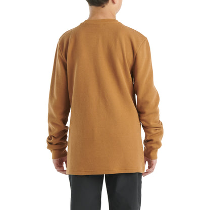 Long-Sleeve Henley Pocket T-Shirt