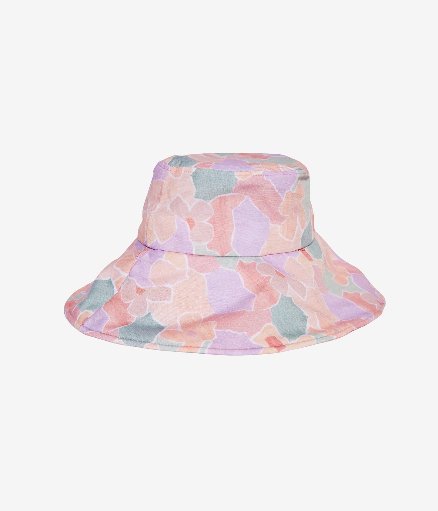 .Desert Floral Oversized Brim Hat