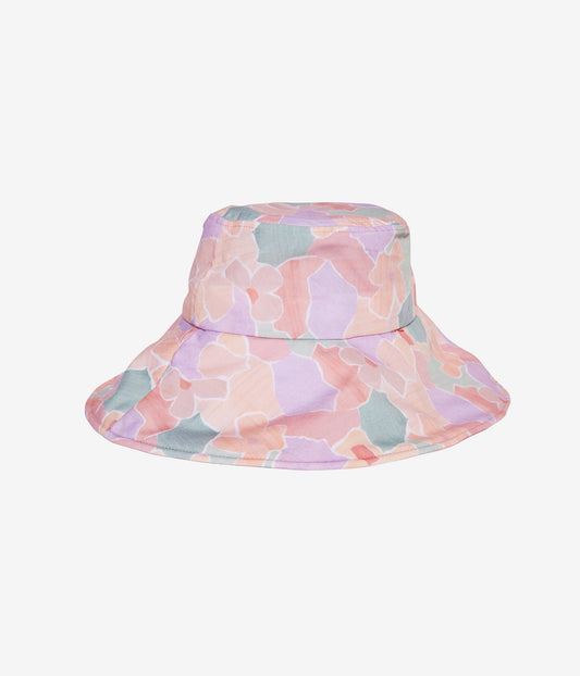 .Desert Floral Oversized Brim Hat