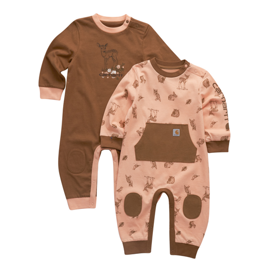 Long-Sleeve Coverall 2 Piece Set