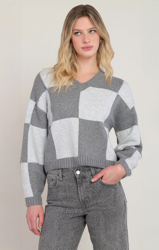 Colorblock Sweater