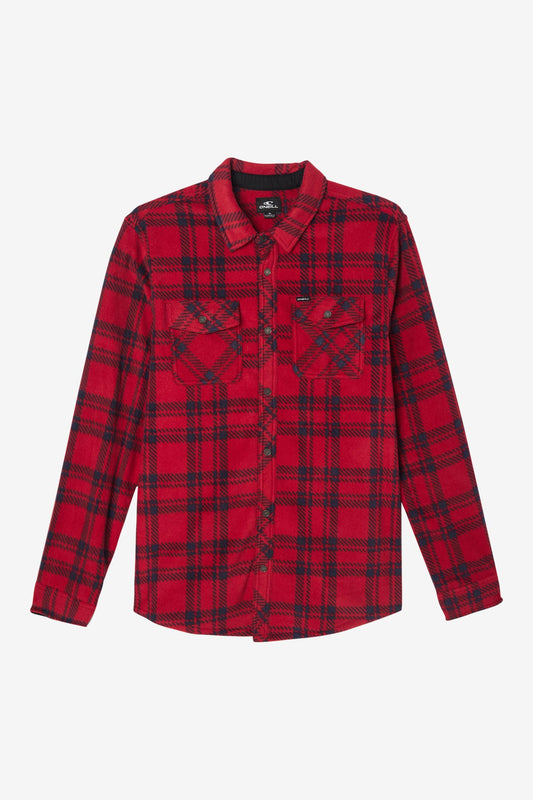 .Glacier Plaid Superfleece
