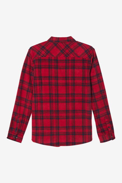 .Glacier Plaid Superfleece
