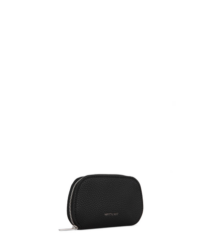 Nadya Cardholder - Grain - Black