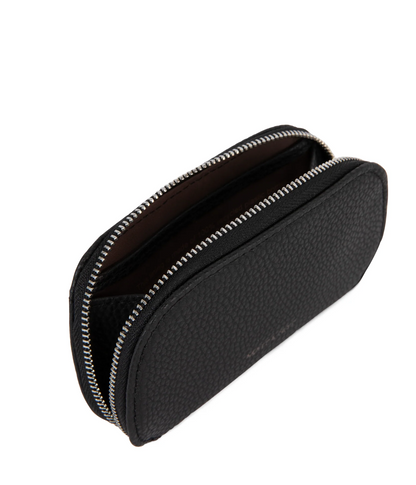 Nadya Cardholder - Grain - Black
