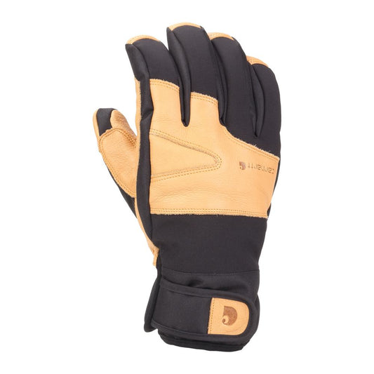 Storm Defender Insulated Softshell Synthetic Leather Secure Cuff Glove