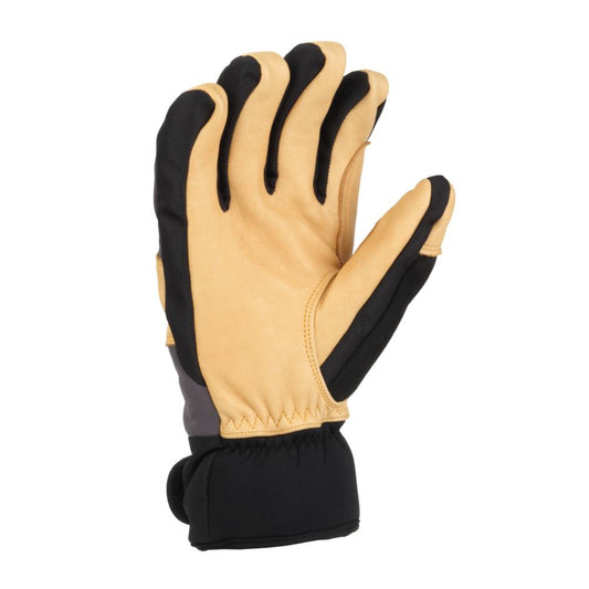 Storm Defender Insulated Softshell Synthetic Leather Secure Cuff Glove