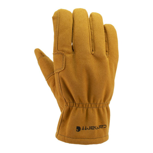 Mens - Synthetic Suede Open Cuff Glove
