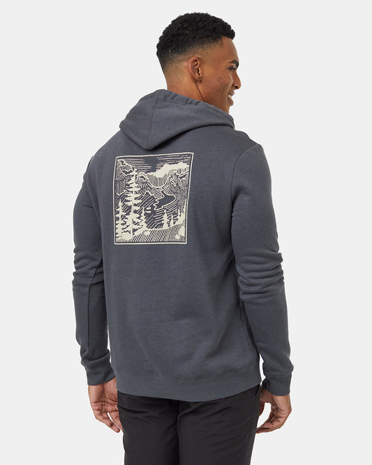 .M Etched Mountain Hoodie