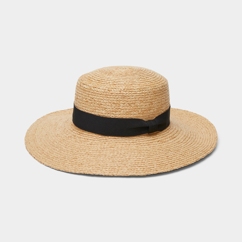 Raffia Wide Brim Hat