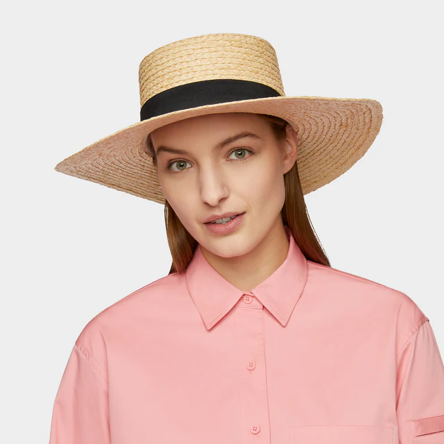 Raffia Wide Brim Hat