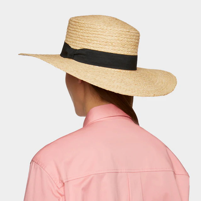 Raffia Wide Brim Hat