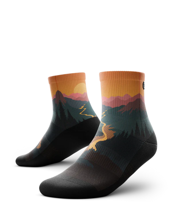 Into The Dusk Quarter Sock