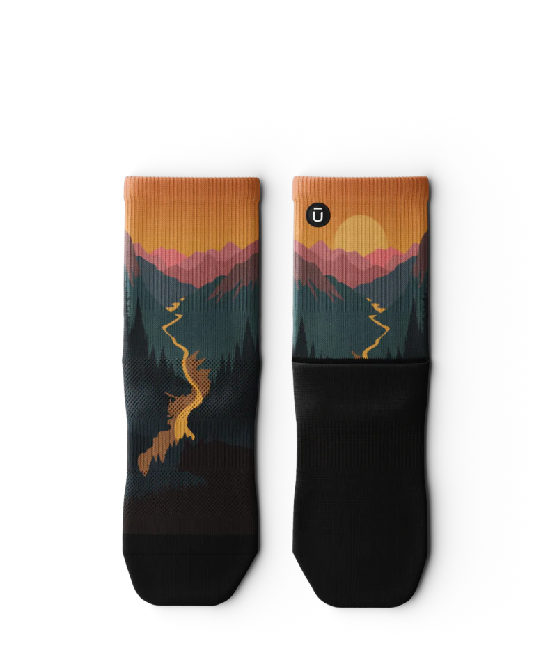 Into The Dusk Quarter Sock