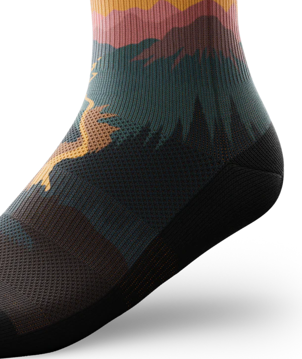Into The Dusk Quarter Sock