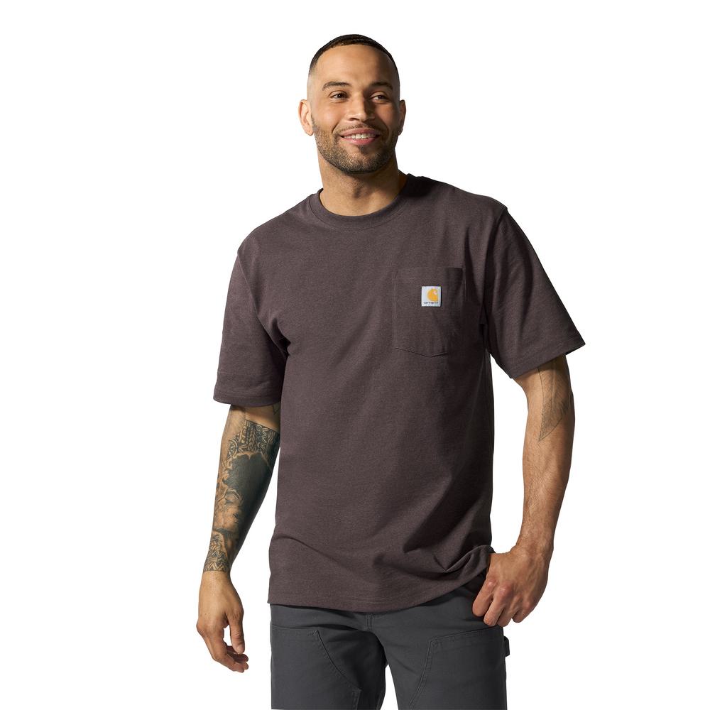 Loose Fit Heavyweight Short-Sleeve Pocket T-Shirt - Seasonal Colours - K87