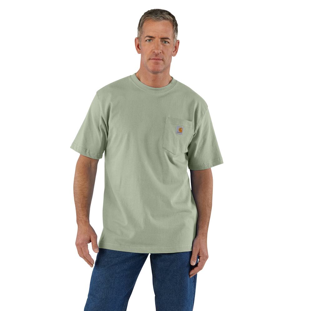 Loose Fit Heavyweight Short-Sleeve Pocket T-Shirt - Seasonal Colours - K87