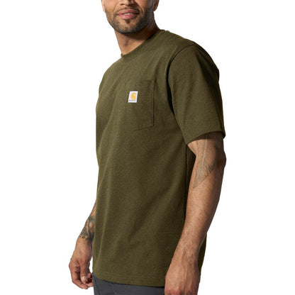 Loose Fit Heavyweight Short-Sleeve Pocket T-Shirt - Seasonal Colours - K87