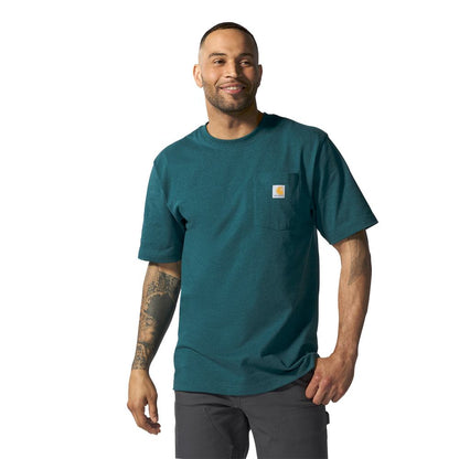 Loose Fit Heavyweight Short-Sleeve Pocket T-Shirt - Seasonal Colours - K87