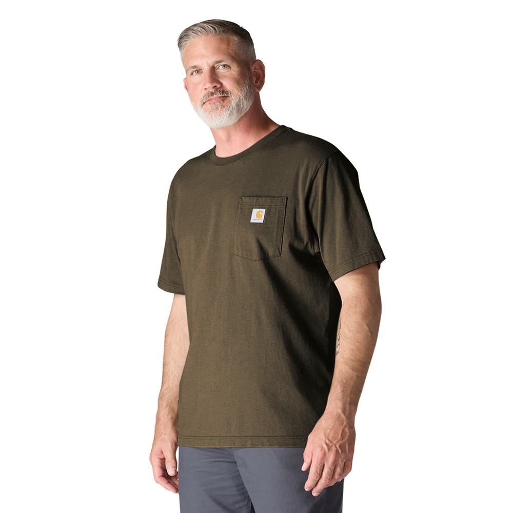Loose Fit Heavyweight Short-Sleeve Pocket T-Shirt - Seasonal Colours - K87