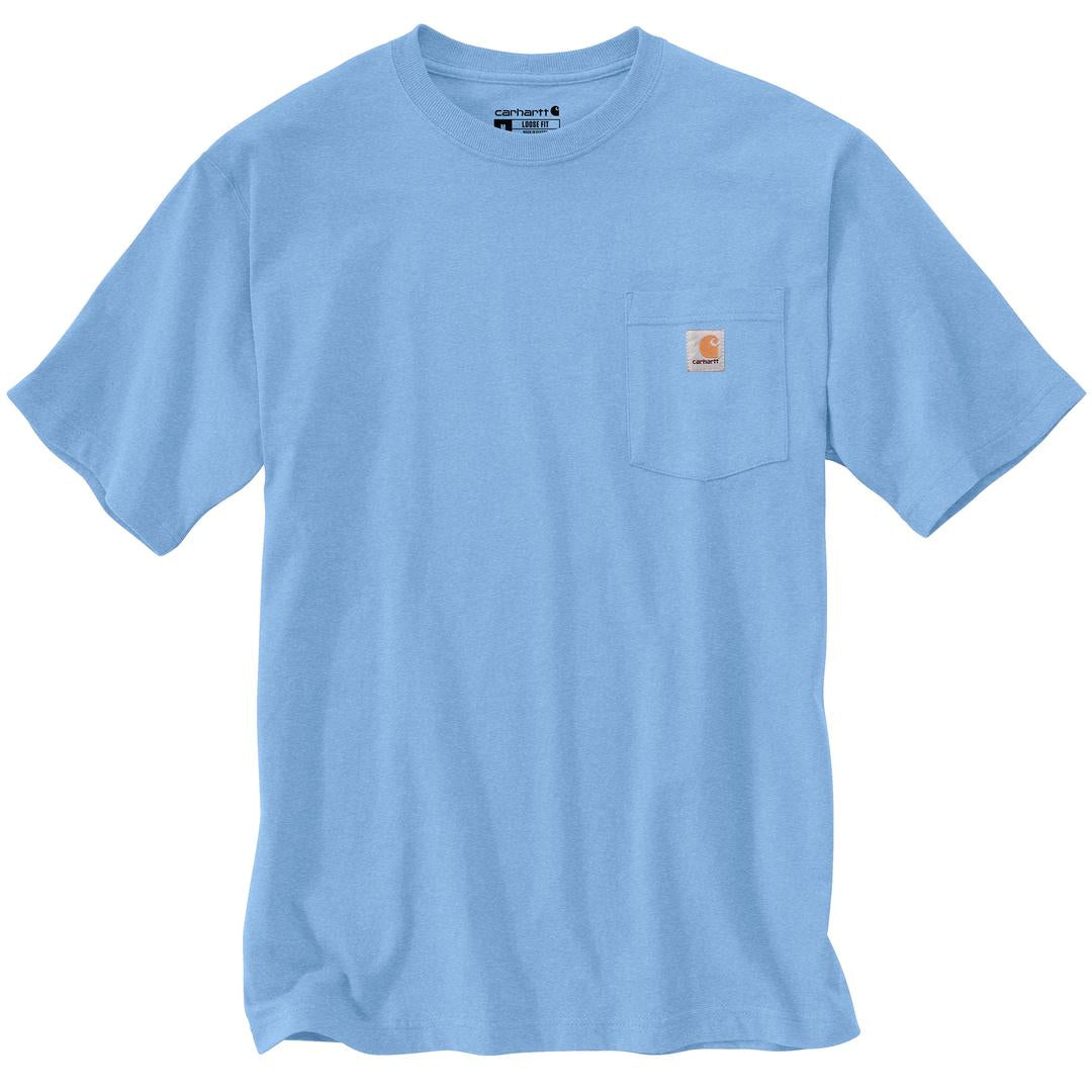 Loose Fit Heavyweight Short-Sleeve Pocket T-Shirt - Seasonal Colours - K87