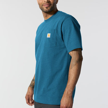 Loose Fit Heavyweight Short-Sleeve Pocket T-Shirt - Seasonal Colours - K87