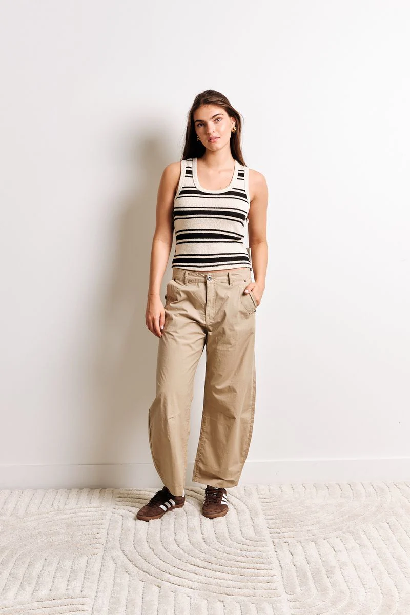 Naomi Low Curve Trouser