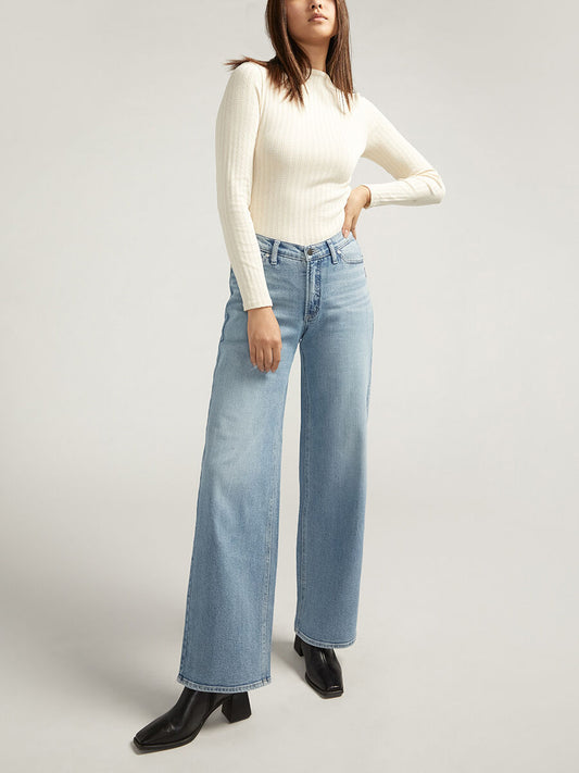 V Front Wide Leg