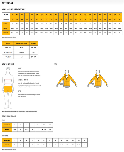 M Super Dux Full Swing Insulated Tech Jacket - 3 Warmest Rating - 106006