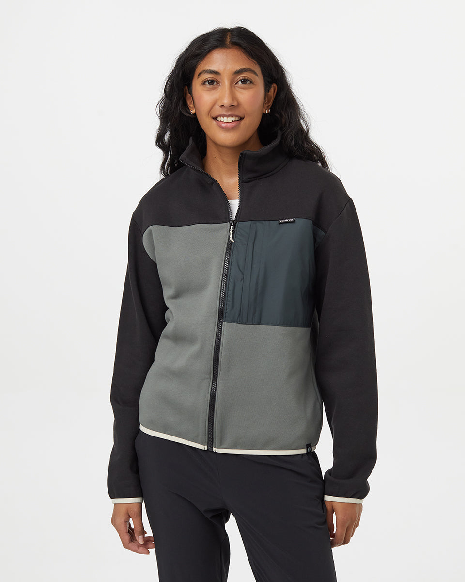 W SeaFleece Contrast Full Zip