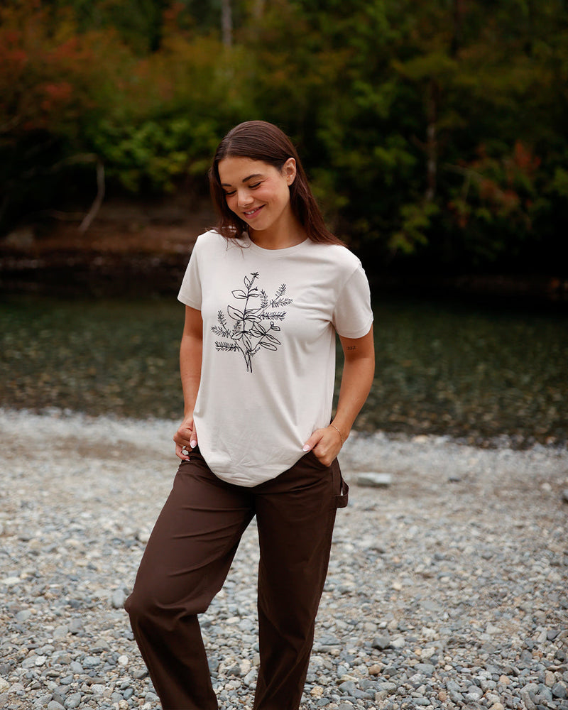 W Autumn Flora T-Shirt