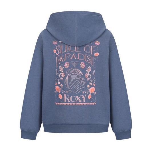 Girls Wave Oversized Zip Hoodie