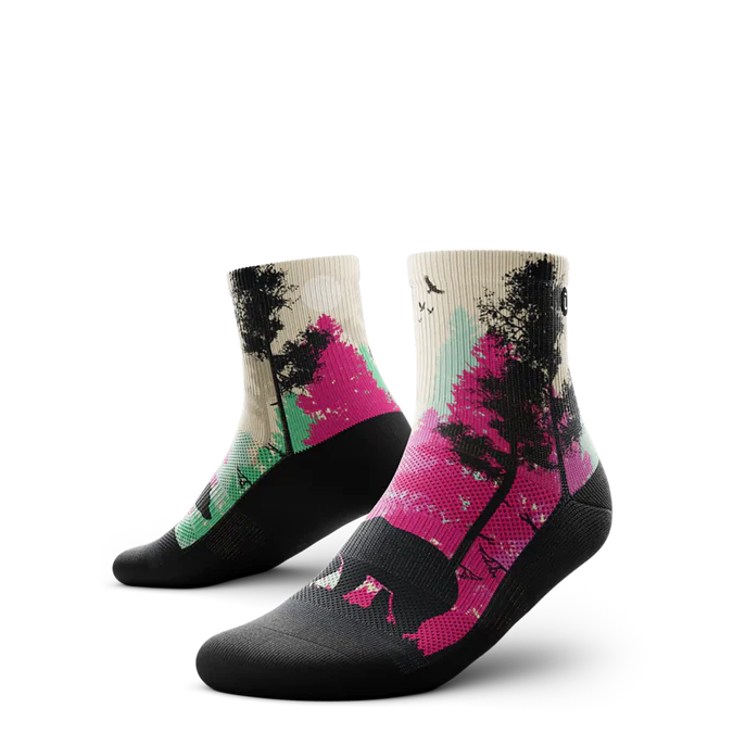 Wild Spectrum Quarter Sock