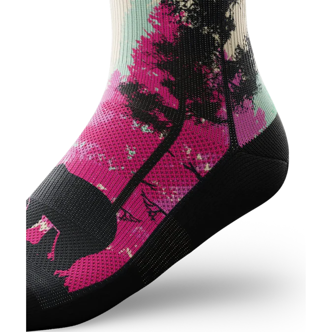 Wild Spectrum Quarter Sock