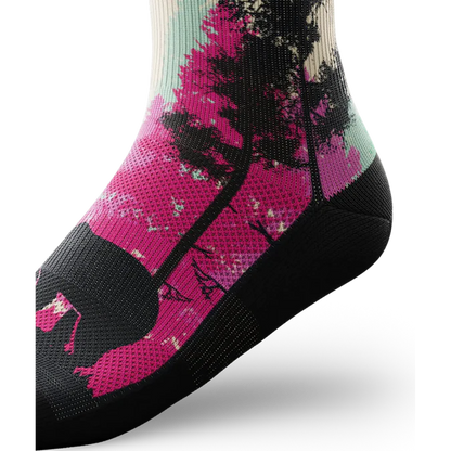 Wild Spectrum Quarter Sock