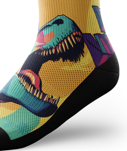 Prehistoric Knee High Compression Sock